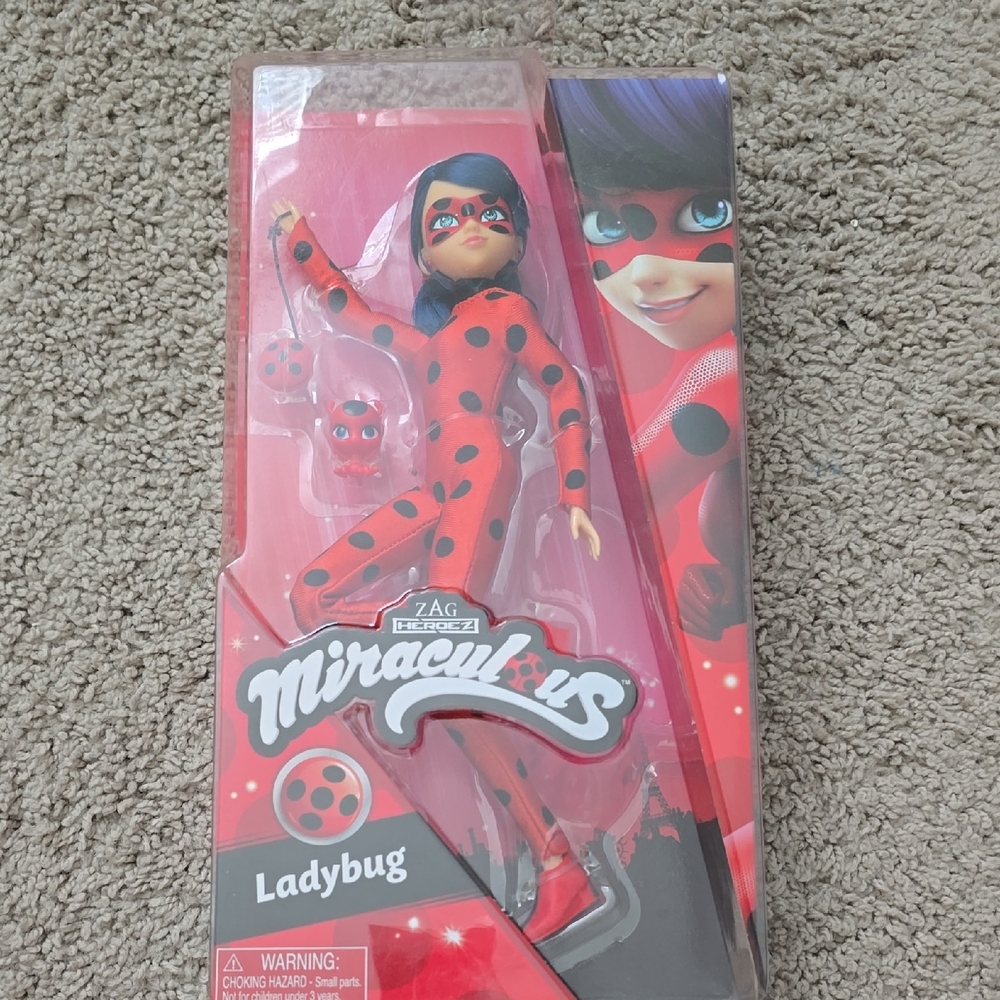Miraculous Ladybug Doll - Red and Black